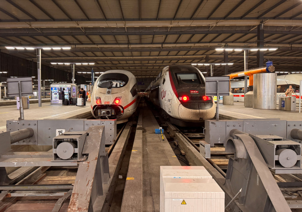 Source-feed image associated with Trains across Germany halted for hours by communication system outage