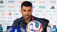 Source-feed image associated with Political tension has undermined World Cup joy, says Iran striker