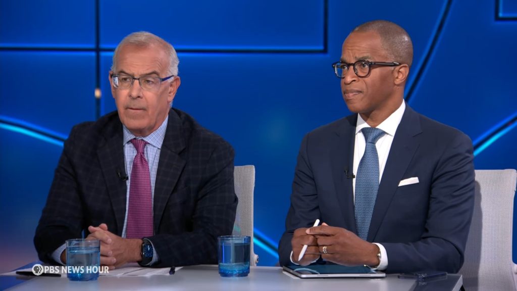 Source-feed image associated with Brooks and Capehart on how economic concerns defined the primaries