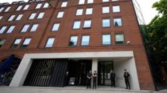 Source-feed image associated with Senior ministers and aides set to work from No 10 North