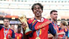 Source-feed image associated with Victory for football? Spain beat Argentina to win World Cup