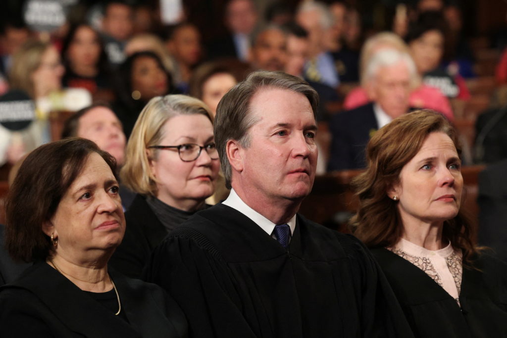 Source-feed image associated with WATCH LIVE: Justices Kagan and Barrett testify on Supreme Court budget, security