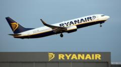 Source-feed image associated with Ryanair broken window may have been caused by 'foreign object'