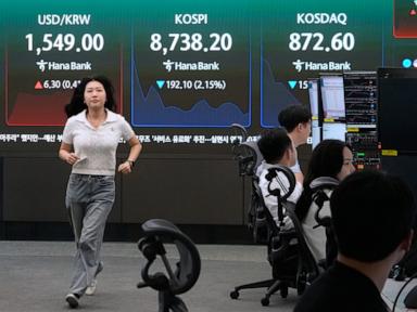 Source-feed image associated with Asian shares plunge as traders sell to lock in profits after recent rallies driven by AI