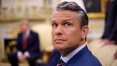 Source-feed image associated with US military to start screening for testosterone deficiency, Hegseth says
