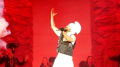 Source-feed image associated with Diljit Dosanjh makes history under the famous Wembley arch