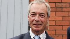 Source-feed image associated with Farage says £5m gift spending details 'not public's business'