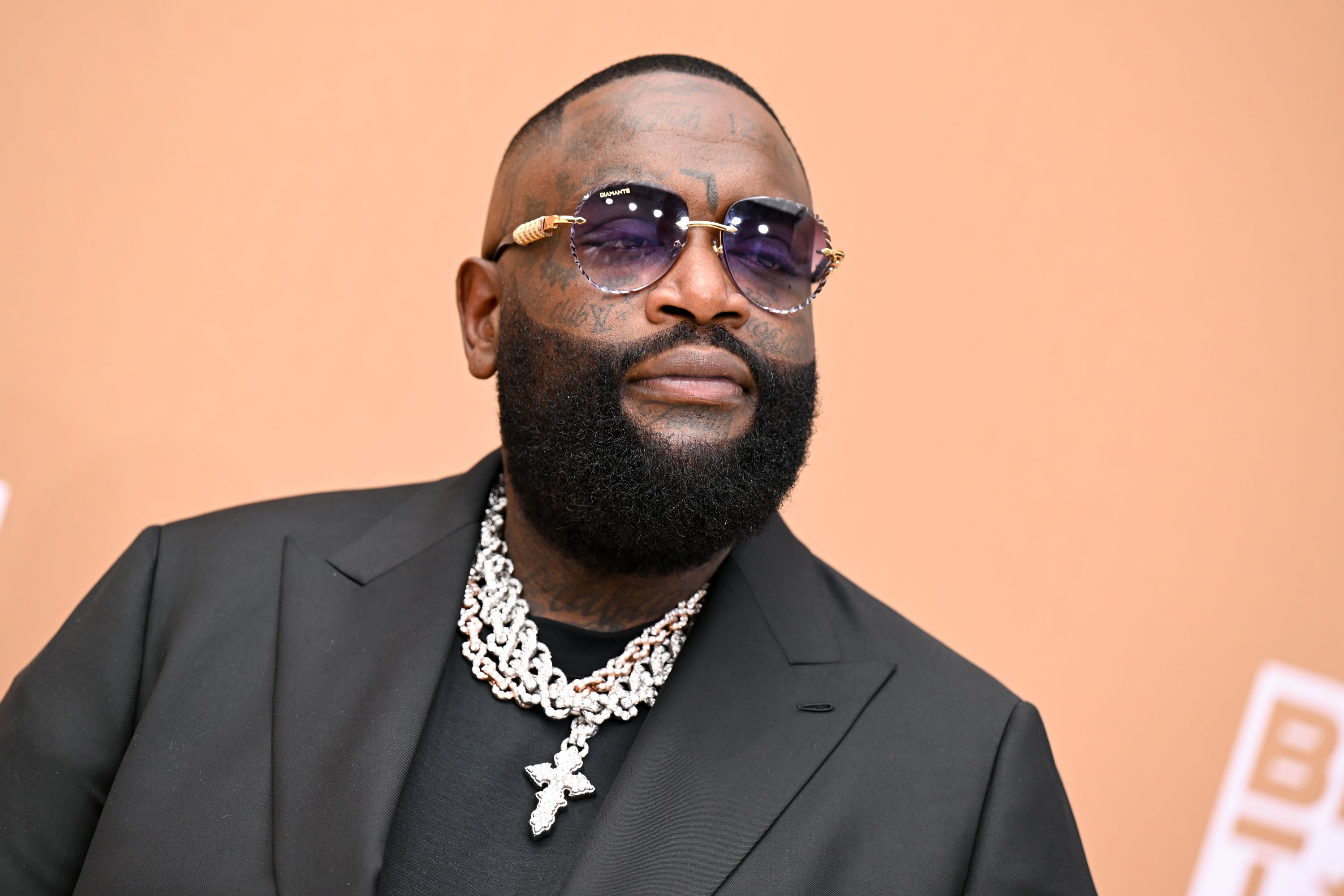 Image from linked report: Rick Ross Booked on Domestic Violence Charges