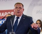 Image from linked report: Bosnian Serb nationalist Dodik declares party victory in Bosnia election