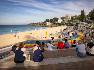 Source-feed image associated with Woman critically injured in shark attack off Sydney's Coogee Beach