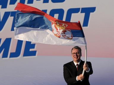 Source-feed image associated with Serbia's government proposes dissolving Parliament for early election