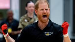 Source-feed image associated with Chaos and confusion reign as Harry loses media battle