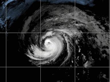 Source-feed image associated with Hurricane Fausto strengthens into Category 2 storm