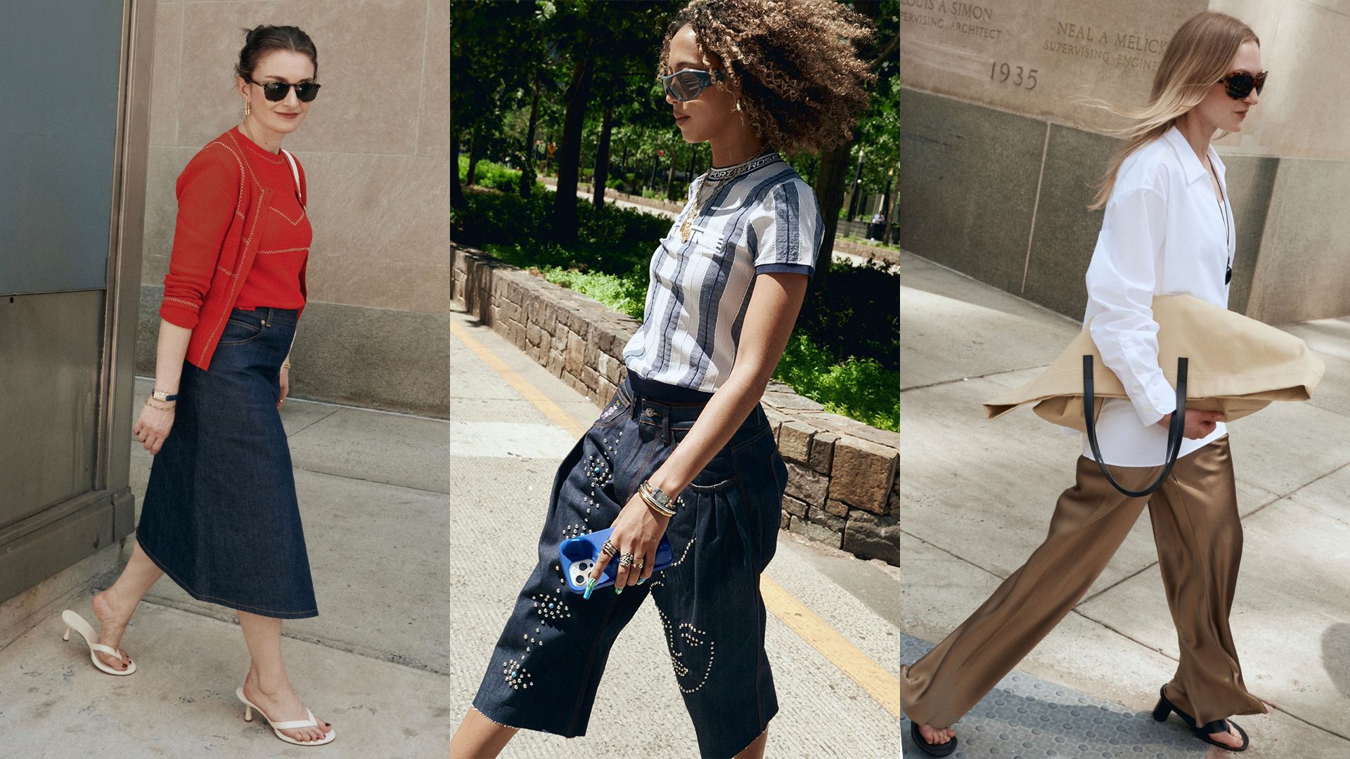 Source-feed image associated with How Vogue Editors Do Summer-in-the-City Style