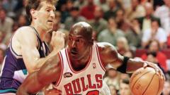 Image from linked report: Jordan 'Last Dance' jersey sells for £9m