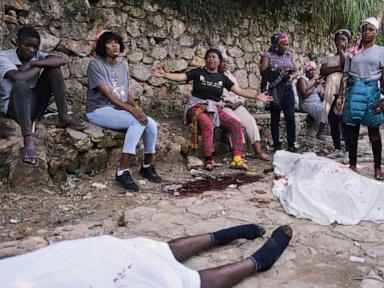 Source-feed image associated with More than 50 kidnapped after violent gang attack in Haiti leaves 47 dead