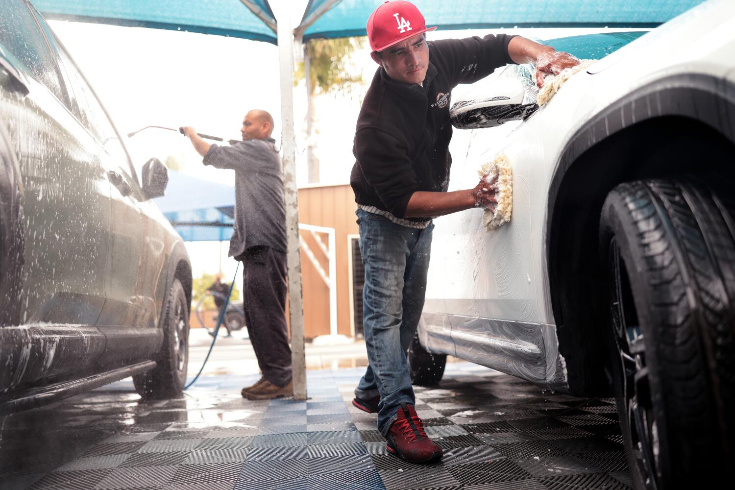 Source-feed image associated with A year after ICE swept L.A., fewer raids but harsher rules squeeze immigrants nationwide
