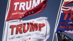 Source-feed image associated with Police investigate motive in fatal attack outside man's Trump-themed home