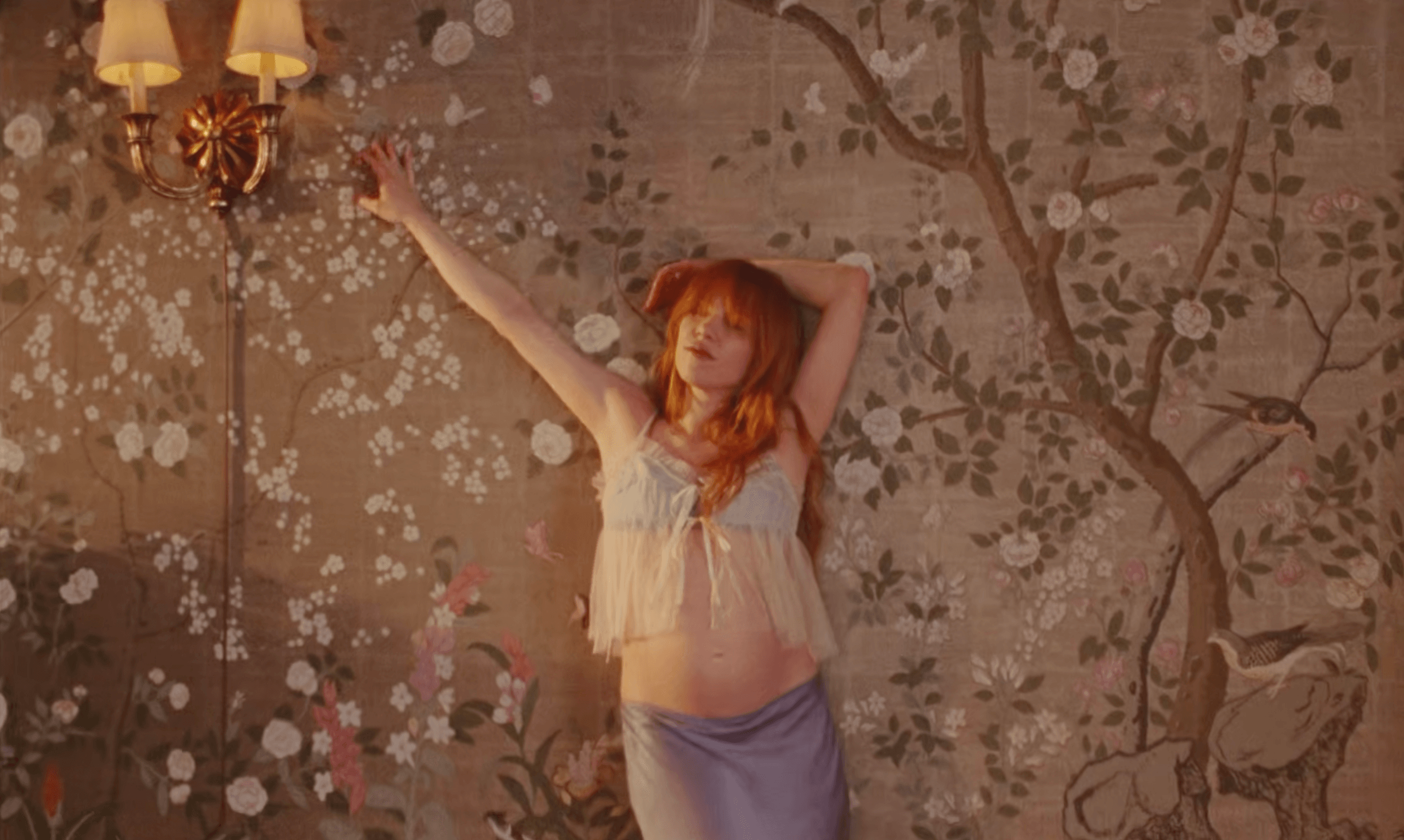 Source-feed image associated with Carly Rae Jepsen Surveys the Wreckage of a Dinner Party in “After All” Video