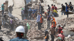 Source-feed image associated with Aftershock frays nerves as many Venezuelans left to fend for themselves
