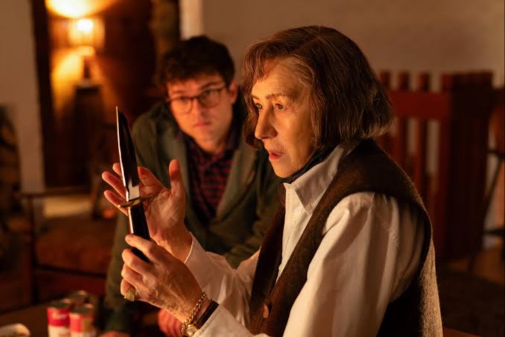 Image from linked report: ‘A Talent for Murder’ Director Anton Corbijn Praises Helen Mirren’s Performance as Controversial Author Patricia Highsmith: ‘She’s a Great Jerk!’