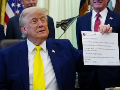 Source-feed image associated with Trump stands to profit off US policy announcements by selling fast access to his social media posts