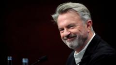 Source-feed image associated with 'Hero, legend, sweetheart': Tributes to Jurassic Park actor Sam Neill, who has died aged 78