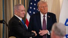 Source-feed image associated with Muted US response to UK's West Bank sanctions may reflect simmering frustration