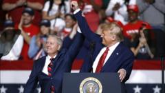Source-feed image associated with Anthony Zurcher: From Trump critic to ally, Lindsey Graham was a political survivor of the Maga era