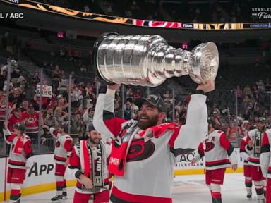 Source-feed image associated with WATCH: Carolina Hurricanes win 2026 Stanley Cup