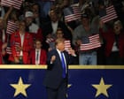 Source-feed image associated with US citizens will receive $5,000 if Republicans win midterms, Trump claims in lengthy convention speech