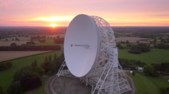 Source-feed image associated with UK's iconic Jodrell Bank telescope faces axe in science cuts