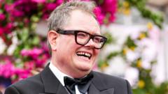 Source-feed image associated with Alan Carr doesn't want them, do you? Contents of comedian's castle to be sold
