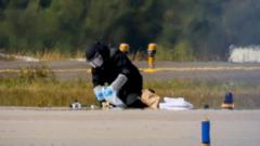 Source-feed image associated with Europe targeted by spiralling campaign of sabotage - and Russia is the chief suspect