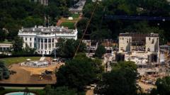 Source-feed image associated with US Supreme Court clears way for Trump to keep building White House ballroom