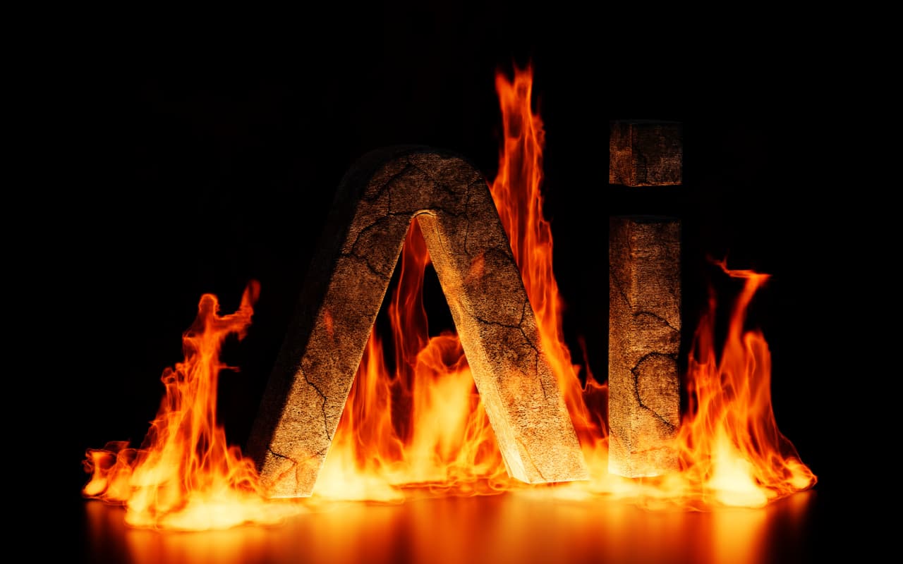 Image from linked report: ‘Complete disruption of the economy is all but certain’: Top jobs and home prices are at risk, a new report on AI says