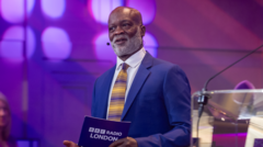 Source-feed image associated with BBC radio host Eddie Nestor to step away for cancer treatment