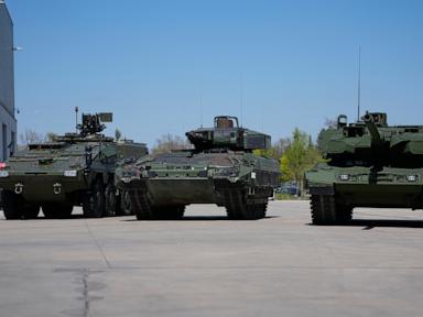 Source-feed image associated with Germany plans to take 40% in Leopard tank maker KNDS, joining France as stakeholder