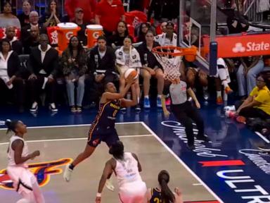Image from linked report: WATCH: WNBA playoffs: Fever force Game 3 as NY Liberty advance