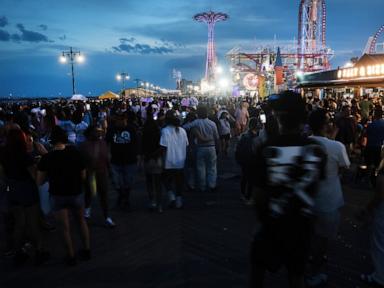 Source-feed image associated with Suspect sought in shooting of 8 people, including 4 children, in Coney Island: NYPD