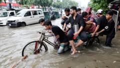 Source-feed image associated with Heavy rains and flash floods in Bangladesh leave 51 dead