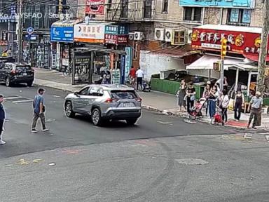 Source-feed image associated with WATCH: Off-duty NYPD officer rescues driver in Brooklyn