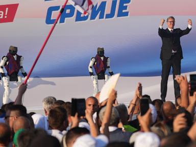 Source-feed image associated with Serbia's populist President Vucic says he will resign within weeks as election nears