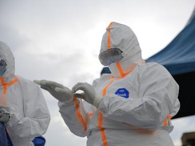Image from linked report: Congo is running short of health workers as Ebola remains out of control, WHO says