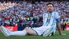 Source-feed image associated with Messi retires from international football with 'nothing left to give'