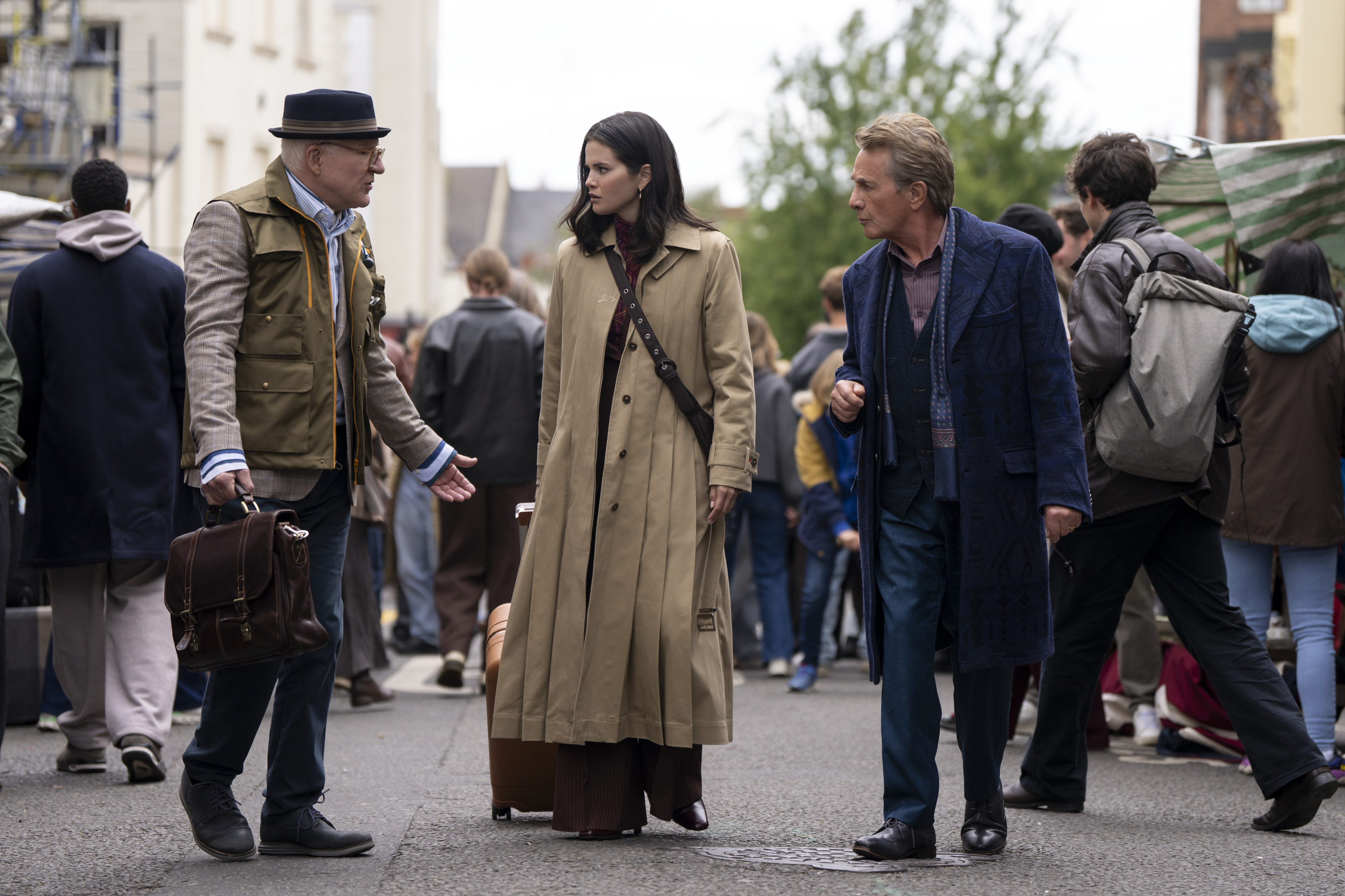 Source-feed image associated with ‘Only Murders in the Building’ Reveals Season 6 Release Date, First Look at New London Setting (TV News Roundup)