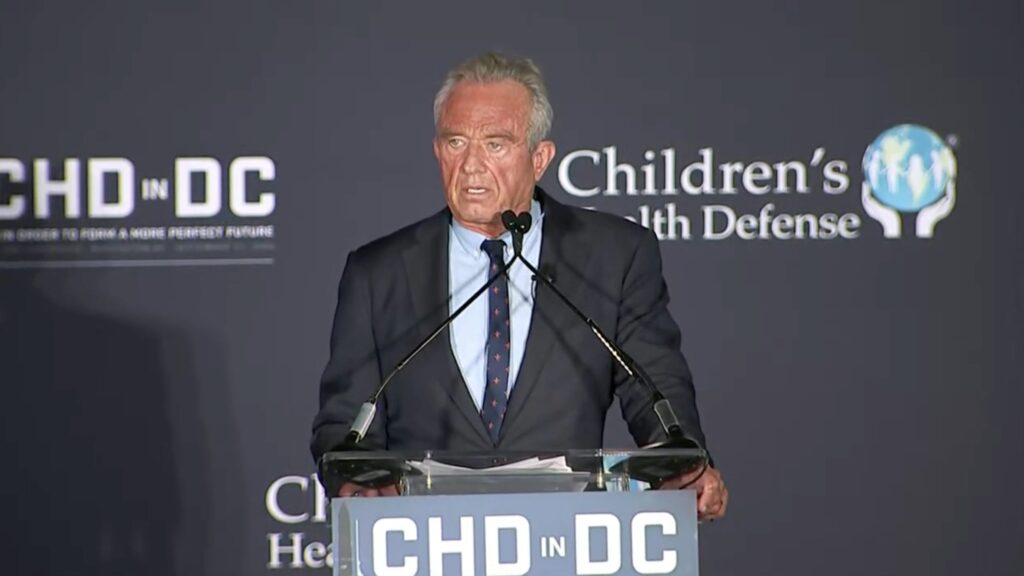 Source-feed image associated with Kennedy renews attacks on vaccines at Children’s Health Defense conference