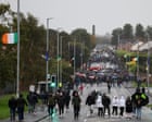 Image from linked report: Northern Ireland live: ‘Orange Order can wait for weeks,’ claims DUP leader as controversial march delayed amid huge protest