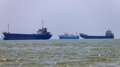 Source-feed image associated with Iran says Strait of Hormuz will be closed over Israel attacks on Lebanon