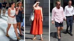 Source-feed image associated with Shorts, strappy tops and sandals: What is acceptable to wear to work?